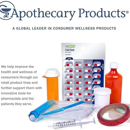 Apothecary Products Pill Tray & Spatula | For Tablets, Medicine, Vitamins | Left-Handed