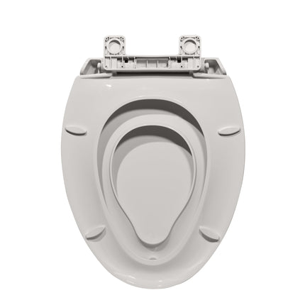 Toilet Seat with Toddler Seat,PP Material Family Toilet Seat Cover with Adult and Toddler Seat, Soft Close Design, Easy to Clean, Safe for Home Kids Potty Training