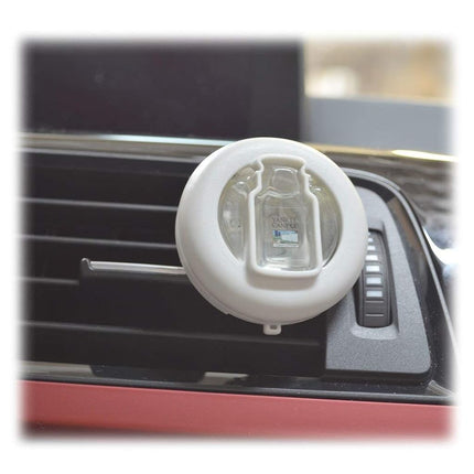 Yankee Candle Smart Scent Vent Clip Odor Neutralizing Car Air Freshener, Clean Cotton (Pack of 4)