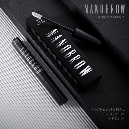 NANOBROW Eyebrow Renewal Serum (5 ml) - Thickens, Darkens, Strengthens Brows - Transparent
