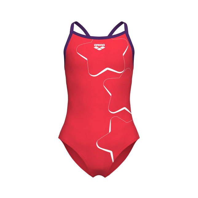 ARENA Girls Performance Star Graphic Light Drop Ba