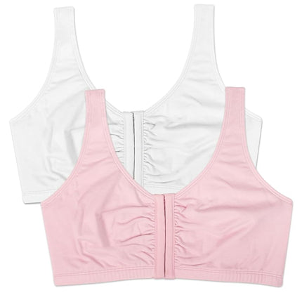 Fruit of the Loom Women's Front Closure Cotton Bra