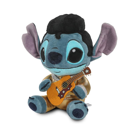 Disney Lilo and Stitch - Collectible Gold Suit Elvis Stitch 8 Inch Stuffed Plush Phunny Figure, by Kidrobot