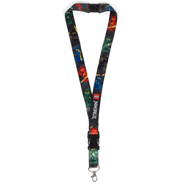 LEGO Lanyard, Neck Strap for Key Chains, Detachable Lanyard for Phone, Keys, ID Badge, with clasp and Quick Release Buckle, Team, One Size, Lanyard
