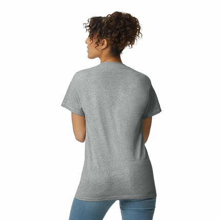 Gildan Adult Ultra Cotton T-Shirt with Pocket, Style G2300, 2-Pack, Sport Grey, Large