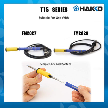 HAKKO T15-BC2 Bevel Soldering Tip,2.0mm
