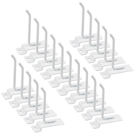 Swpeet 20Pcs 4 Inch Heavy Duty Slatwall Hooks Asso