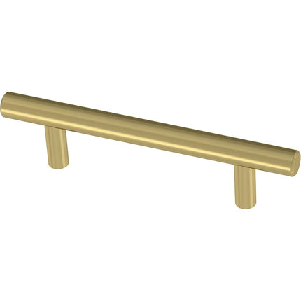 Franklin Brass P46640K-523-B3 Simple Round Bar 3 in. (76 mm) Satin Gold Cabinet Drawer Pull (30-Pack)