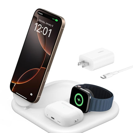 Belkin 3-in-1 MagSafe-Compatible iPhone Charger 15
