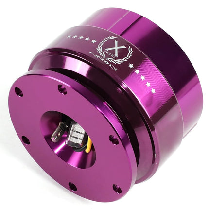 NRG Innovations SRK-200PP Quick Release (Purple Body/Purple Ring)