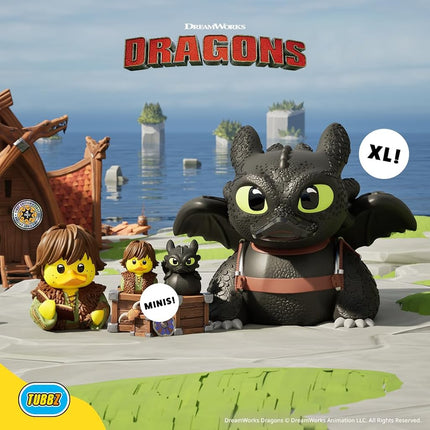 TUBBZ: How to Train Your Dragon Hiccup Rubber Duck Collectable Toy 5 cm