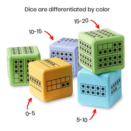Learning Resources Ten Frames Dice Game, 86887