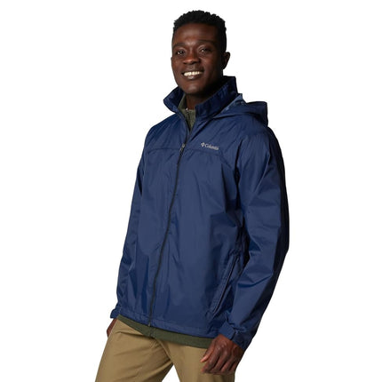 Columbia Men’s Glennaker Lake II Rain Jacket, Collegiate Navy, XL Tall