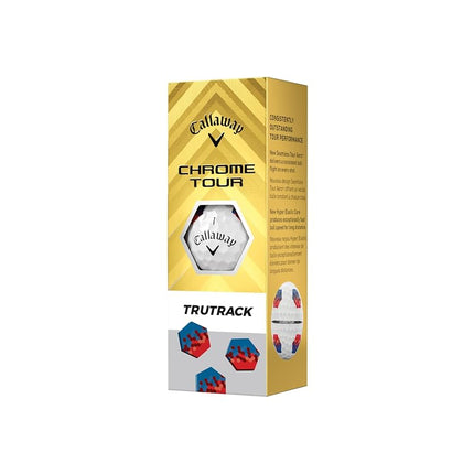 Callaway Golf Chrome Tour Golf Ball, Tru Track