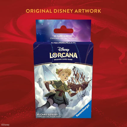 Ravensburger Disney Lorcana Trading Card Game - 65 Tinkerbell Card Sleeves - Set 8 Reign of Jafar - for Adults & Kids Age 8 Years Up - Collectable TCG