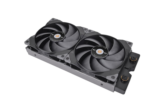 Thermaltake SWAFAN GT14 PC Cooling Fan, 3 Types of Detachable Fan Blades, High Pressure/High Air Flow/Reversed (Single Fan Pack) CL-F157-PL14BL-A