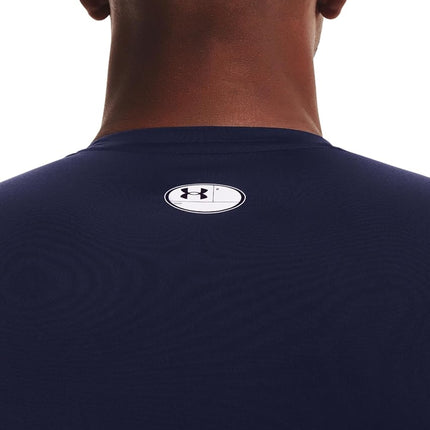 Under Armour Mens UA HG Armour Comp SS, short-sleeved sports t-shirt for men, comfortable and lightweight gym clothes for workouts