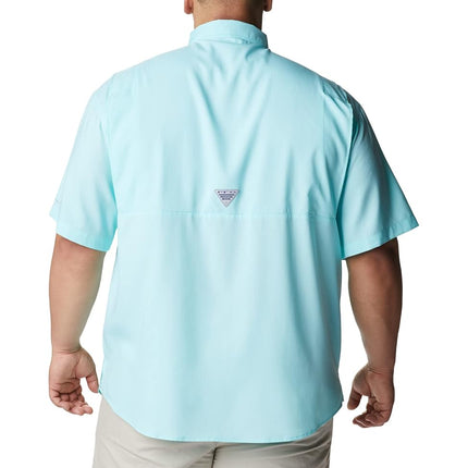 Columbia Sportswear Tamiami II Short Sleeve Shirt, Medium, Gulf Stream