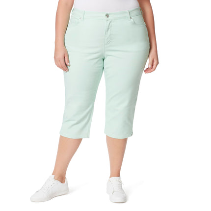 Gloria Vanderbilt Women's Amanda Capri Jean, Jade 