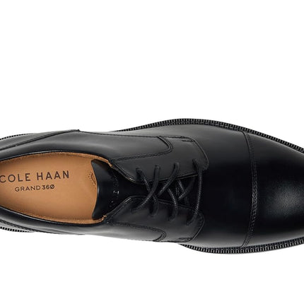Cole Haan Men's Bedford Cap Toe Oxford, Black, 8-M UK