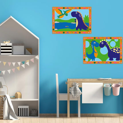 Ravensburger - CreArt Junior-Dinosaur Series, 23554 4