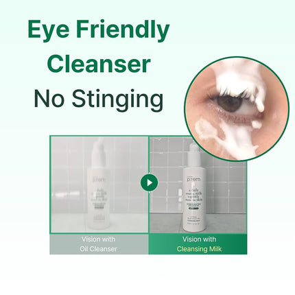 MAKE P: REM Safe Me. Relief Moisture Cleansing Milk