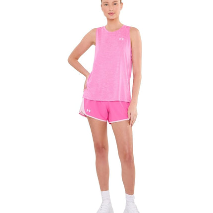 Under Armour Women's Tech Twist Tank Top, (637) Pink Frenzy / / Prime Pink, XL
