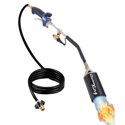 Flame King Propane Torch Kit Heavy Duty Weed Burne