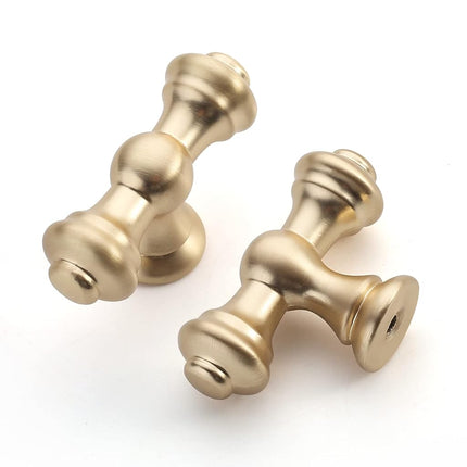 Asidrama 30 Pack Brushed Brass Kitchen Cabinet Kno