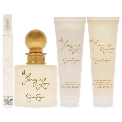 Jessica Simpson Fancy Love Gift Set for Women (Pack of 4)