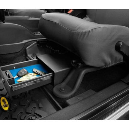 Bestop 42640-01 HighRock 4x4 Under Seat Lock Box for 2007-2018 Wrangler JK, Driver Side (Does Not Fit 2011-2018 Wrangler JK 2-Door Models)