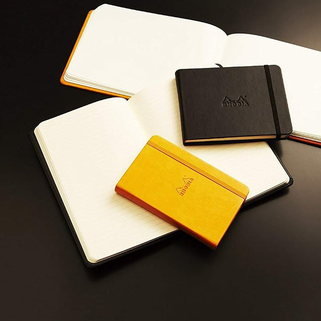 Rhodia Webnotebook, Landscape, A5, Plain - Black