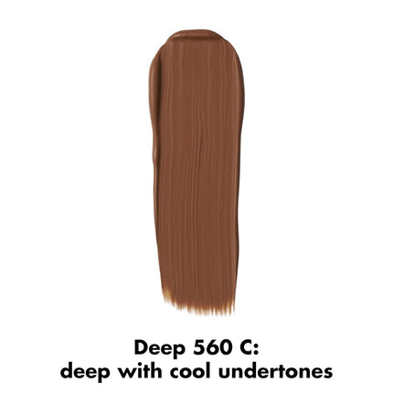 e.l.f. Camo CC Cream, Color Correcting Medium-To-Full Coverage Foundation with SPF 30, Deep 560 C, 1.05 Oz (30g)
