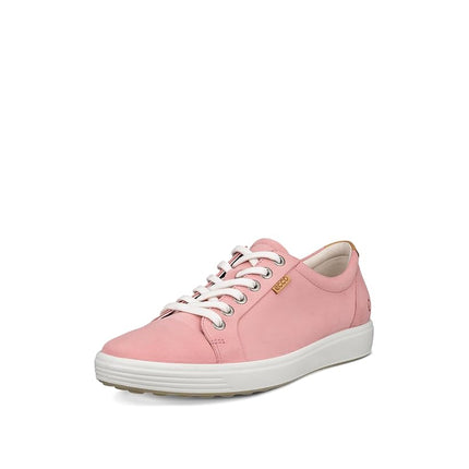 ECCO Women's Soft 7 Sneaker, Old Rose Nubuck, 11-11.5