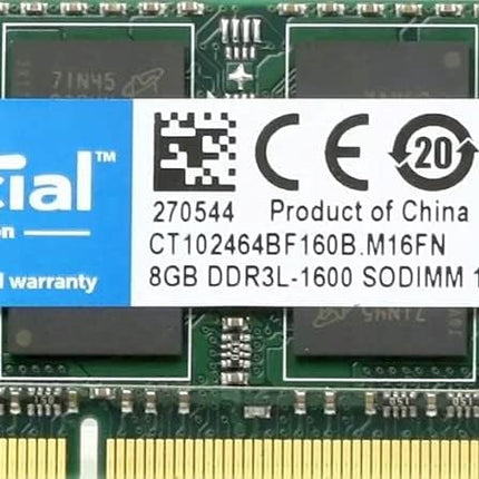 Crucial RAM CT102464BF160B DDR3 1600 MHz CL11 Lapt