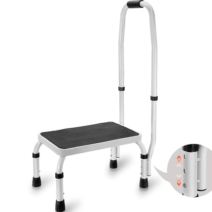 VEVOR Step Stool 1-Step 150KG Capacity, 3 Adjustab