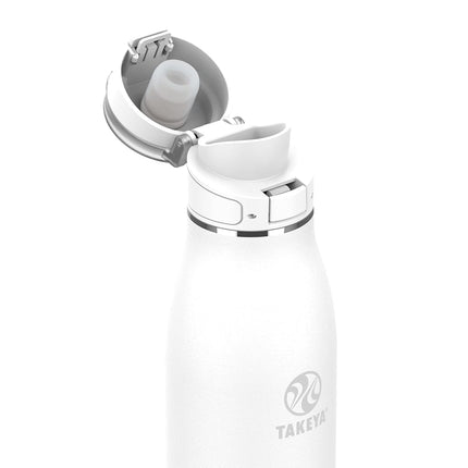 Mug de voyage isotherme Takeya Traveler, couvercle antifuite, sans BPA, 500 ml, Arctique