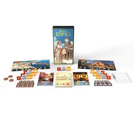 Asmodee North America 7 Wonders Edifice Board Game, Multicolor, 2. Expansions