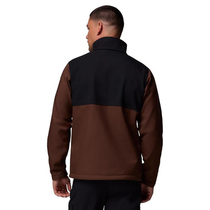 Columbia Men's Jacket, Tobacco/Black, G Alto