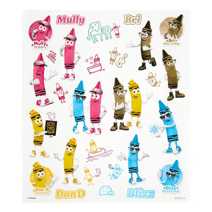 Crayola Set para colorear y actividades de colores retirados, crayones y calcomanías retirados, 32 páginas, regalo para niños de 3 años en adelante