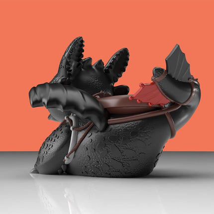 TUBBZ: How to Train Your Dragon Toothless Rubber Duck Collectable Toy 23 cm