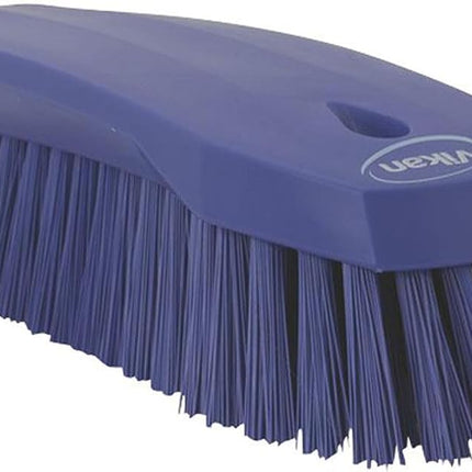 Vikan, Purple Brush,Scrub,Stiff,8",PP/PBT, 3890