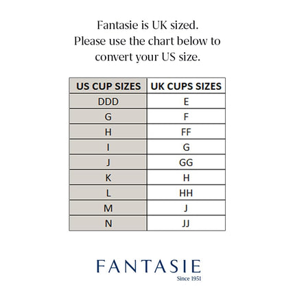Fantasie Womens Reflect Underwire Bandless Spacer T-Shirt Bra, Warm Ombre, 40F