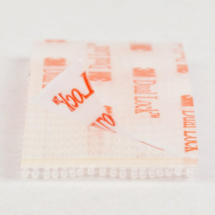 Scotch(R) All-Weather Fasteners, 2 Sets of 1 Inch x 3 Inches, Strips, Clear (RFD7090)