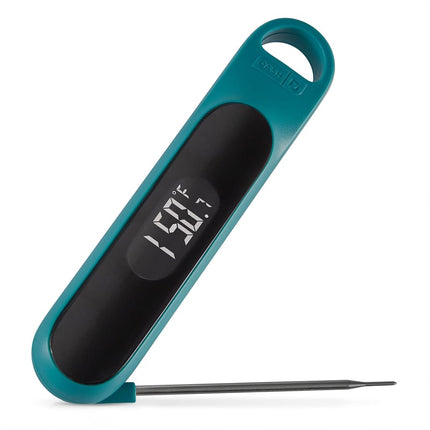 Dash Precision Quick-Read Waterproof Kitchen and Outdoor Food Cooking Thermometer with Digital LCD Display - BBQ, Chicken, Seafood, Steak, Turkey, & Other Meat, Batteries Included, One Size, Teal