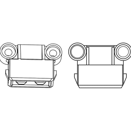 HELLA 011225851 Black 12V BX Trumpet Horn Kit (Vw)