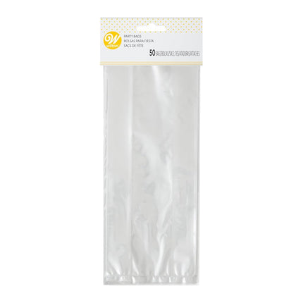 Wilton Clear Tall Treat Bags; 50-Count