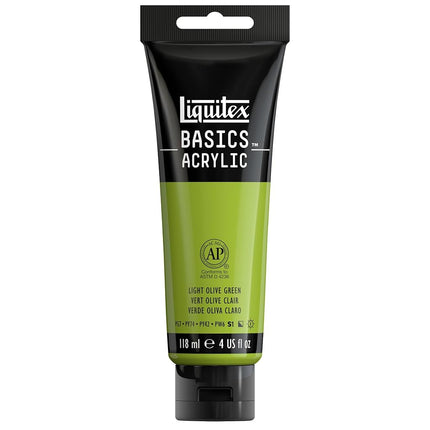 Liquitex BASICS Acrylic Paint, 4-oz tube, Light Ol