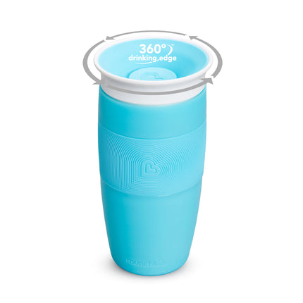 Munchkin Miracle 360 Sippy Cup, 14 Ounce, 1 Pack, Blue