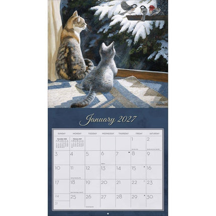 Love of Cats 2027 Wall Calendar by Persis Clayton Weirs